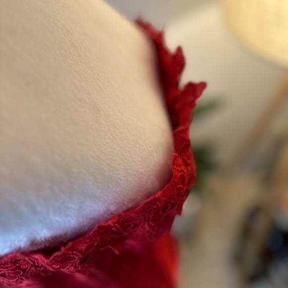 Fredrick’s of Hollywood red lace corset - Picture 7 of 9